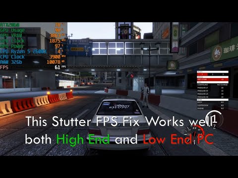 How To Fix FPS Game Stuttering / Lags / Stable FPS