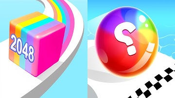 Jelly Run 2048 VS Ball Master 2048 - Android iOS Gameplay Ep 2