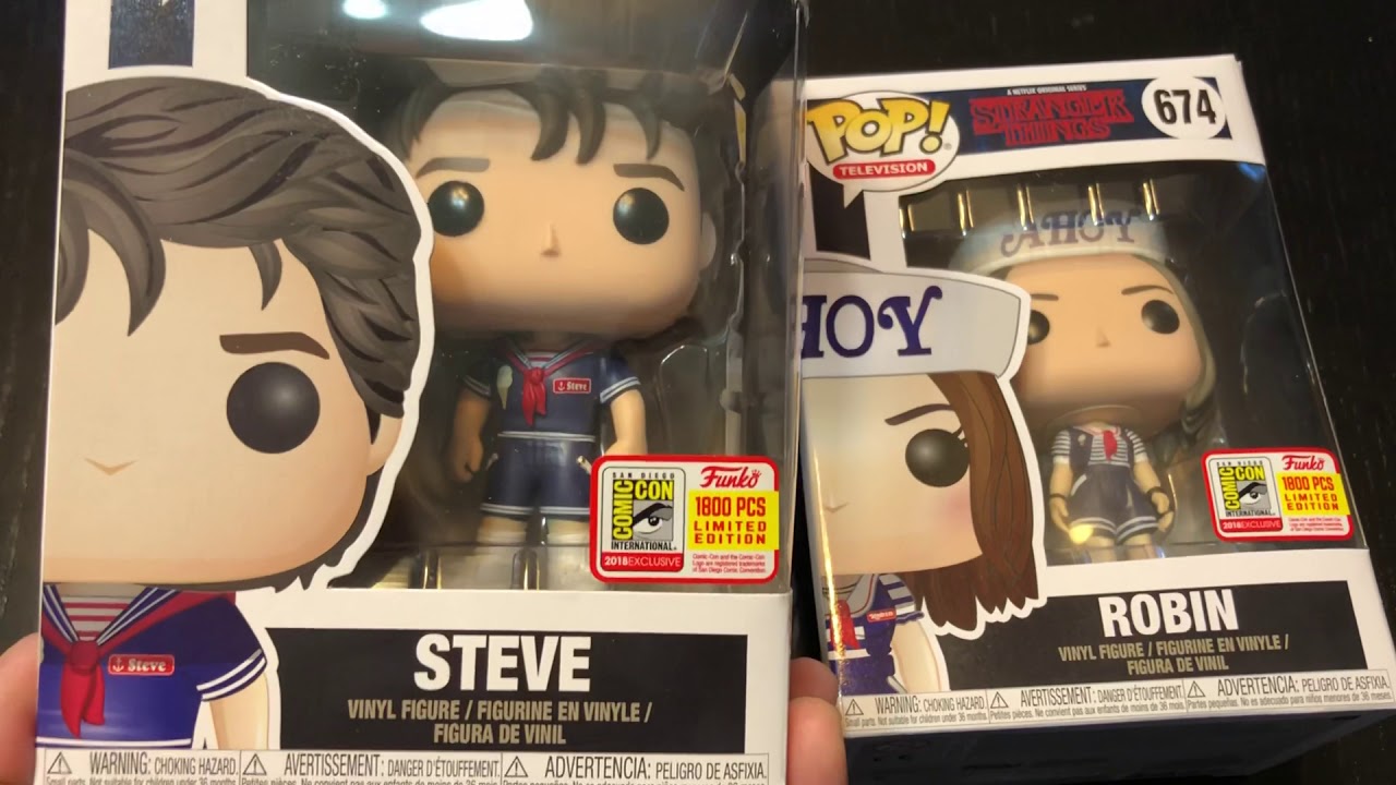 robin and steve funko pop