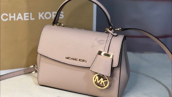 Michael Michael Kors Ava Small Saffiano Leather Satchel