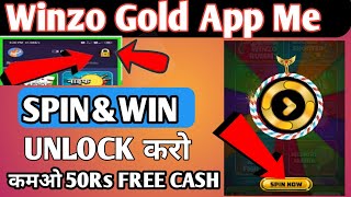 Winzo gold spin lock |winzo gold game spin se lock kaise hataye | Online Earning App screenshot 4