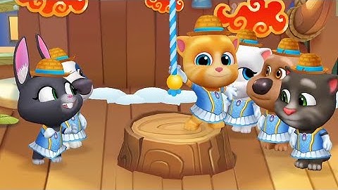 MY TALKING TOM FRIENDS: UP GAMEPLAY 2023 PART 33 ~ IOS, WALKTHROUGH, ANDROID, MOBILE GAME