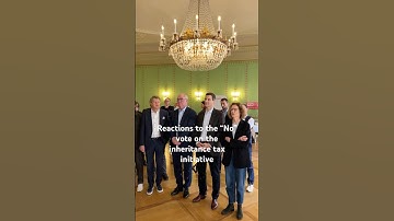 Reactions to the ‘No’ vote on the inheritance tax initiative