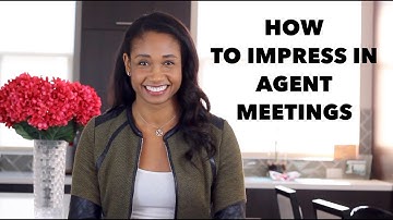 How to Impress in Agent or Manager Meetings | Workshop Guru