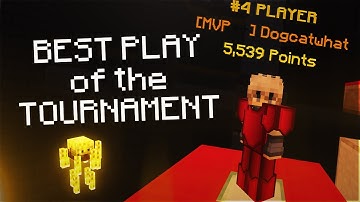 THIS won us the HYPIXEL BEDWARS tournament...