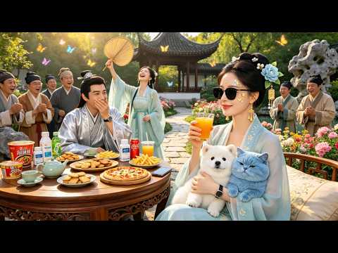 Video With a portal to the past, I sell instant noodles for sky-high prices and build a business empire!