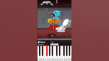 Doey the doughman find a toilet🚽#poppyplaytimechapter4 #shorts (@DDDDani1) - Octave Piano Tutorial