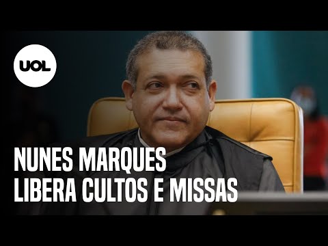 COVID-19. Cultos e missas pela decisão do ministro Nunes Marques