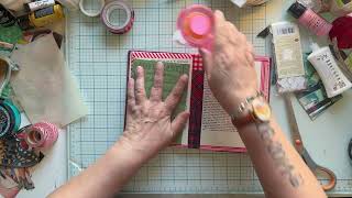 How To Add Flip Out Pages To An Altered Book