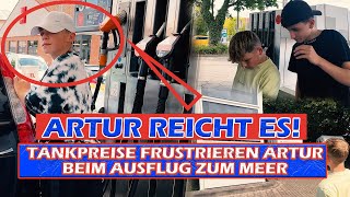 Tankpreise versauen Artur die Laune! Ausflug ans Mee mit Artur, Samuel, Thiago & Alina! // VDSIS