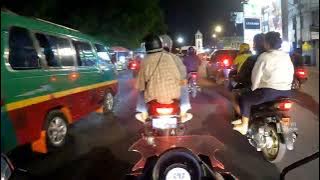 Pasar Tegallega Kota Bandung di malam minggu