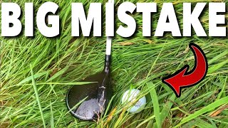 DON'T MAKE THIS GOLFING MISTAKE! Simple Golf Tips