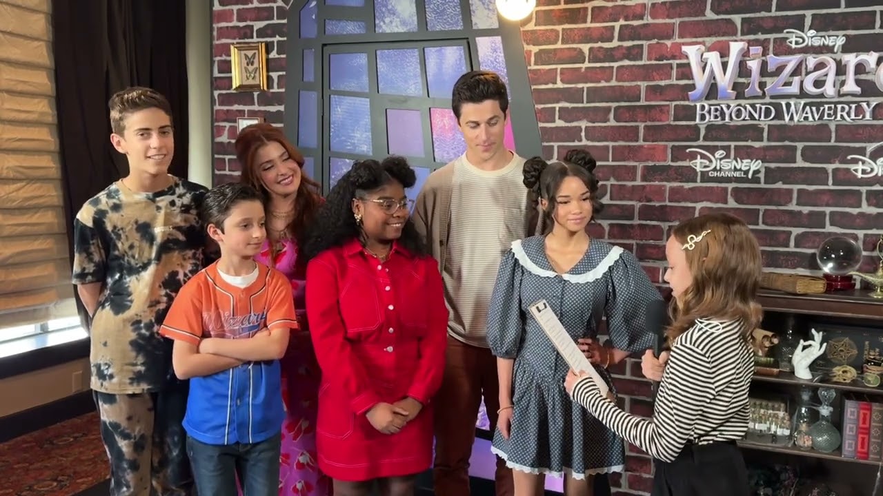 Wizards Beyond Waverly Place Cast Interview Disney+