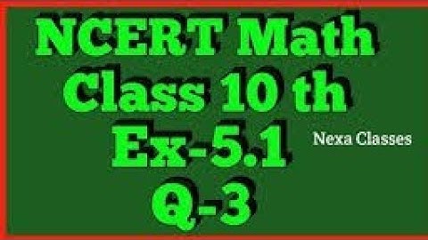prashnawali 5.1 class 10th || Ncert class 10th math exercise 5.1 full solution || math by pankaj sir