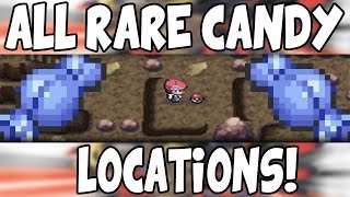ALL Rare Candy Locations on Pokemon Platinum!
