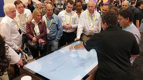 TP Link CES 2017 - Interactive Table w- Object Recognition