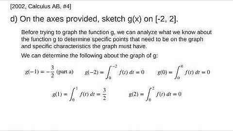 AP Calculus AB - 2002: #4