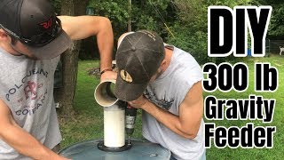 DIY 300lb Gravity Feeder for under $30