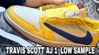 Travis Scott Air Jordan 1 low Laney Sneaker In Hand Review Early look #travisscott