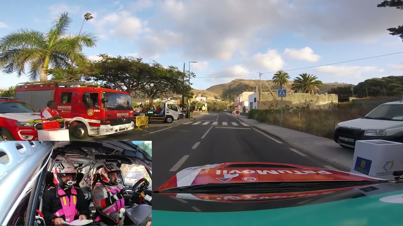 62º Rally Isla de Gran Canaria 2023 Antonio Afonso - Jonay Miranda TC1 -  San Lorenzo