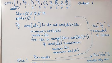 769. Maximum Chunks To Make Sorted | Leetcode | Daily Challenge