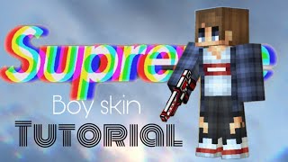 Tutorial Supreme Boy Skin Pixel Gun 3D Free Copy