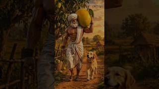 🥭 जादुई आम और वफादार कुत्ता! | Dog Fights Monkey to Save Farmer's Giant Mango 🐕💪 #shorts