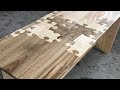 Amazing woodworking how to make a bench