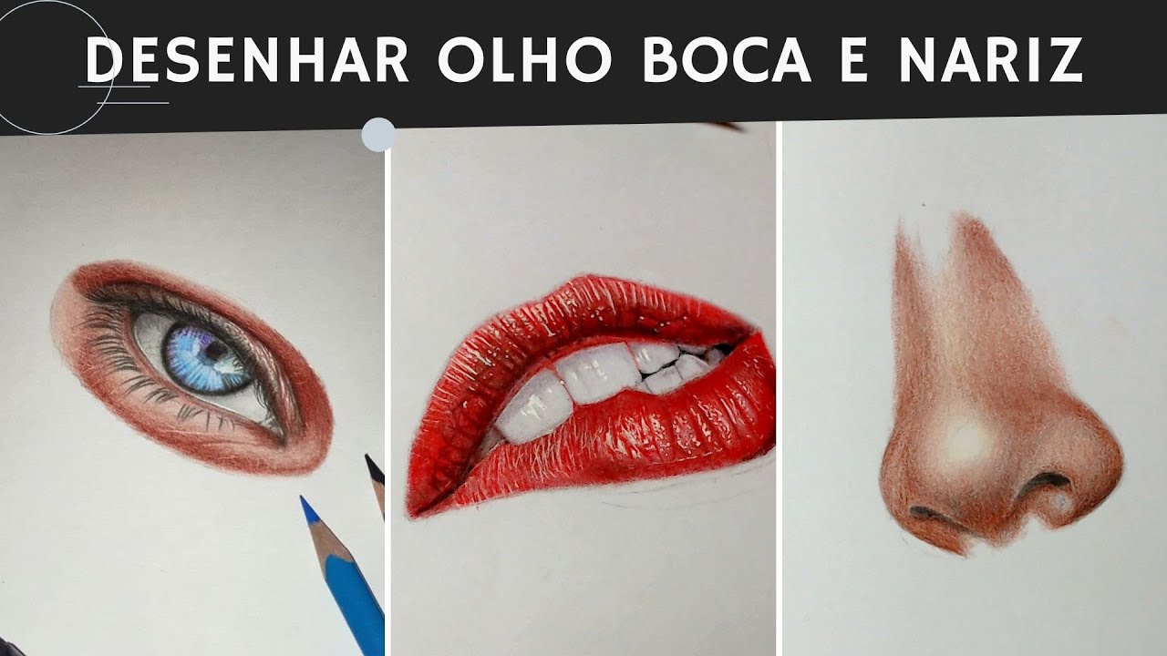 Estudo de boca realista.  Desenhos boca, Desenho de pessoas