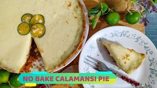 No Bake Calamansi Pie | Denise Planas ?