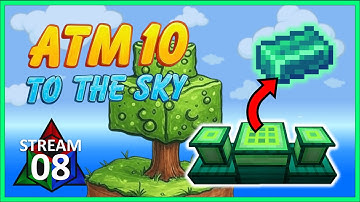 Automating Vibranium in ATM10 To The Sky  - Day 8 Stream VOD