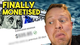 YouTube Earnings First 6 Months Monetised (1.5k Subs)