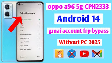 how to unlock phone if forgot pattern lock | how to bypass frp on oppo a96