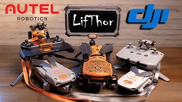 LifThor Mounts for DJI and Autel Evo 2 Remote Installation