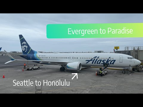SEA-HNL | Seattle to Honolulu Alaska Airlines flight review 