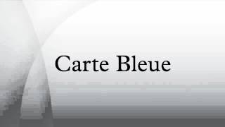 Carte Bleue