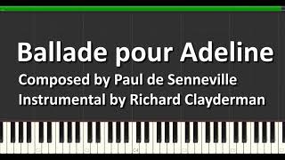 Ballade pour Adeline - Synthesia Tutorial - Ableton Piano Cover by Milan Pašek