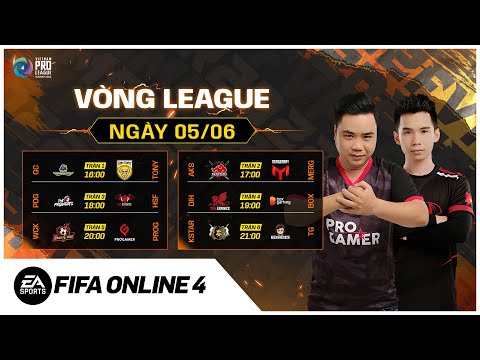 🔴[LIVE] Ngày 05/06 Vòng League FVPL Summer 2022 - Giải Đấu FIFA Online 4 Lớn Nhất Việt Nam