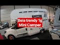 Mini Camper mit Alkoven 2019 | BELA trendy 1G auf Fiat Doblo Basis unter 6m *223