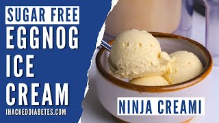 Easy Ninja Creami Eggnog Ice Cream - Family Favorite Holiday Recipes