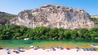 Chalk Bluff Drone View