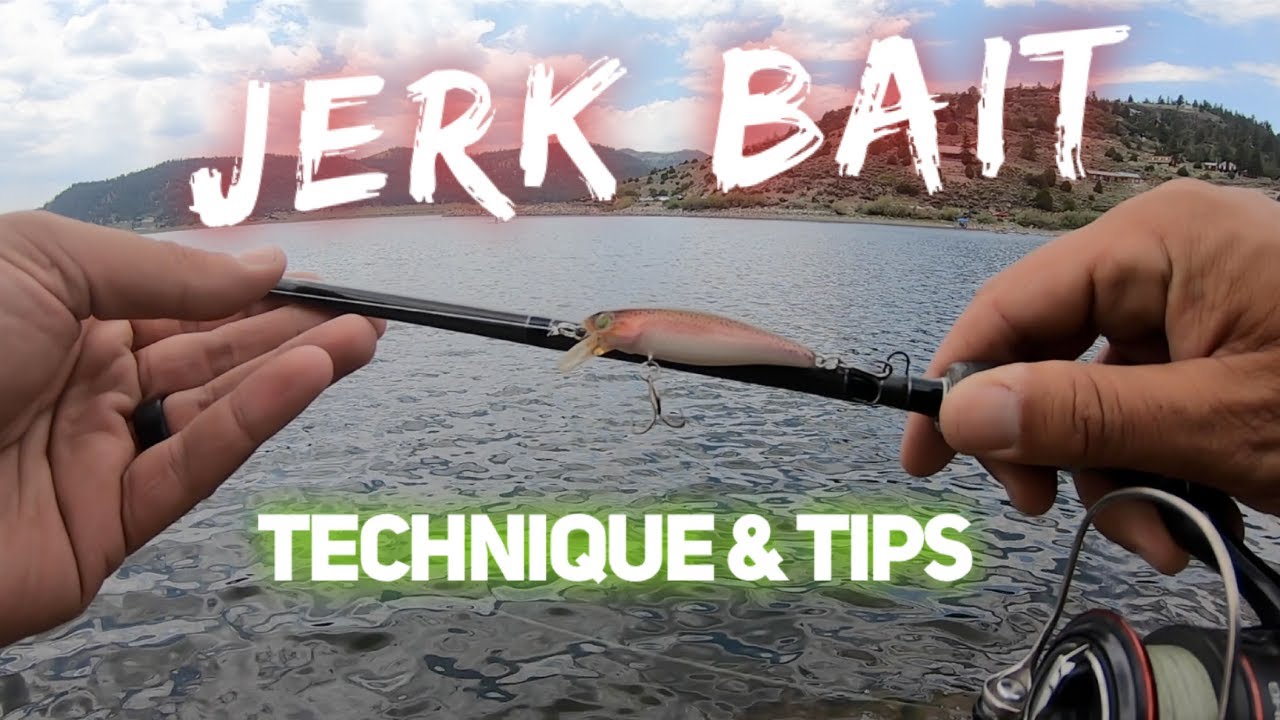 JERK BAIT Fishing for Trout - My Technique and Tips 