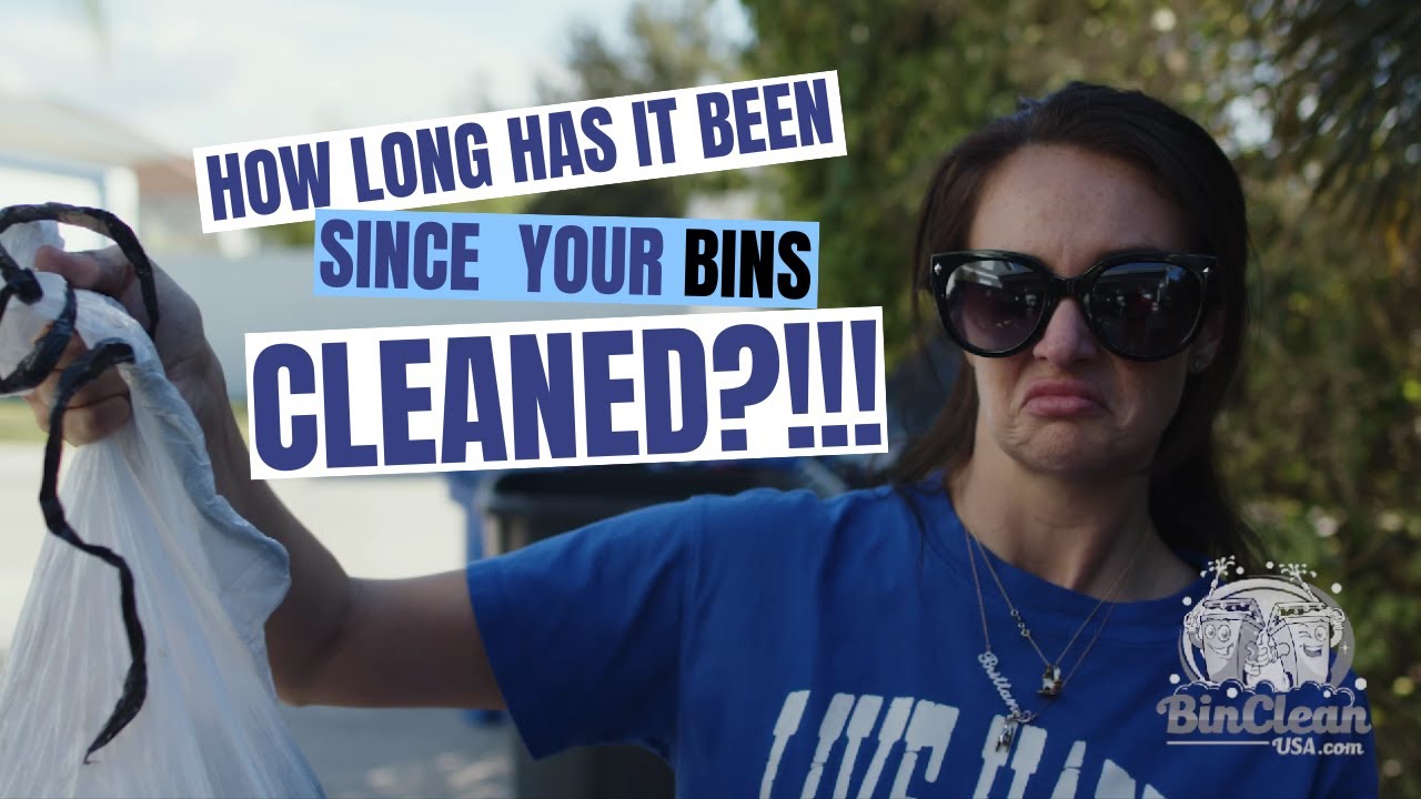 Bin Clean USA takes your nasty, stinky bins to practically brand new