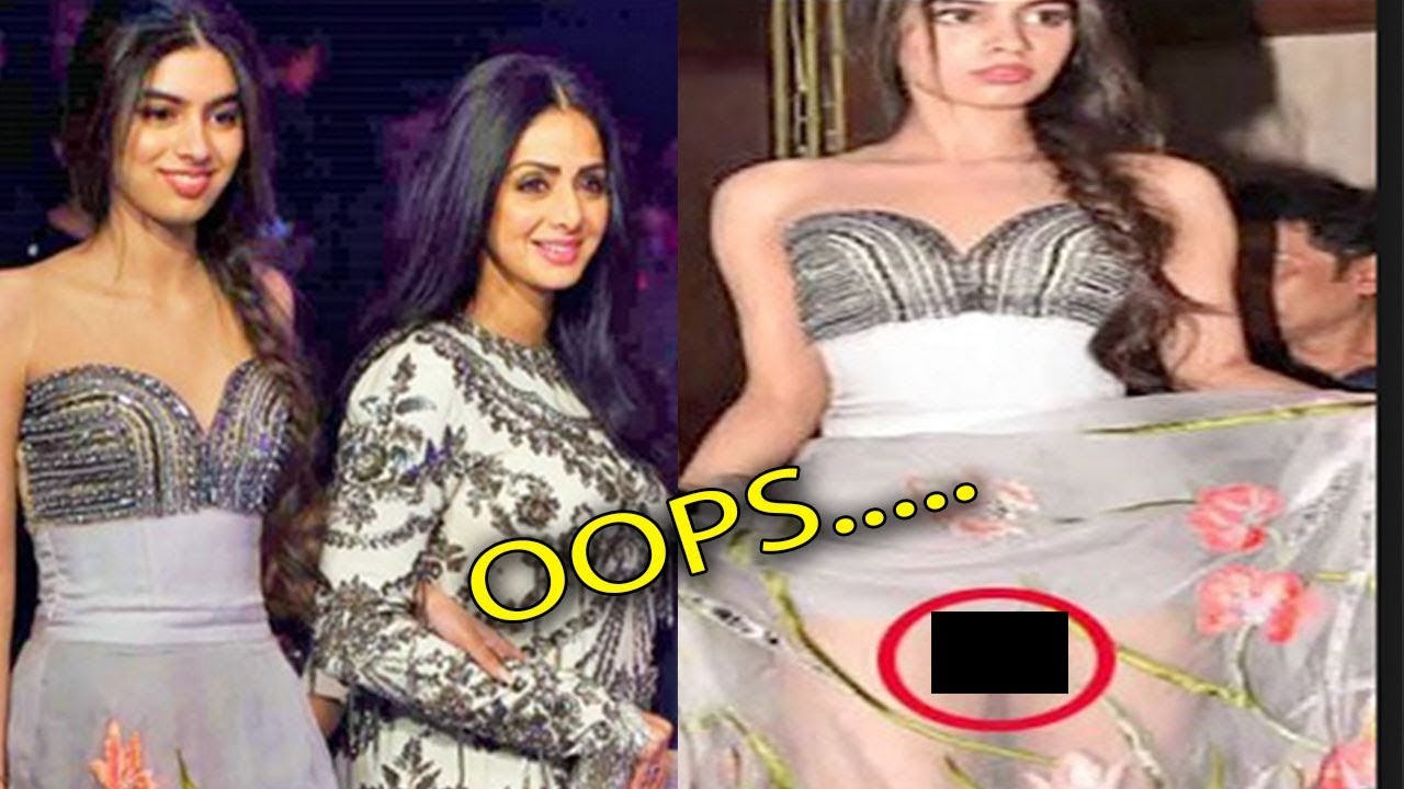 Sridevi’s Daughter Khushi Kapoor Suffered Embarrassing Oops Moment