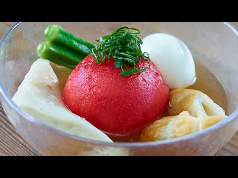 おでんが1番おいしい季節がやってきましたね【冷やしおでん】