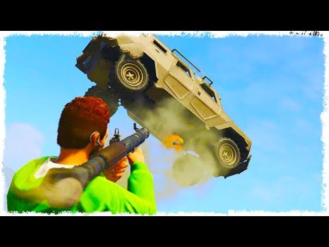 Видео: РПГ vs БРОНЕВИК В GTA 5 ONLINE!!! (УГАР, ЭПИК, БАГИ)