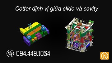 Thắc mắ của học viên VN CNC về làm cotter giữa slide với cavity