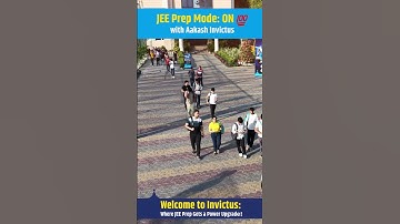 invictus Video JEE Prep Mode  ON 💯 with Aakash Invictus