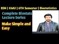 BSN | KMU | Biostatistics | Made Easy | Complete Biostats @EducationBpharmacy