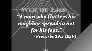 Web of Lies - Proverbs 11:3